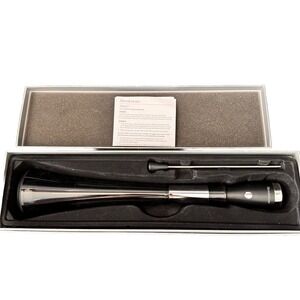 Brookstone Aero Full Bottle Wine Aerator Battery Operated 822837 Long Short Stem